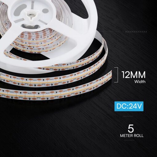 V‑TAC LED Ταινία 22W/m 2100lm/m 4000K CRI>90 24V 5m – 212603VT