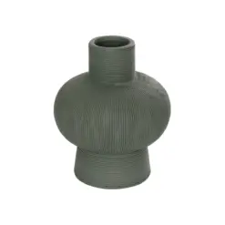 Alternative view of GloboStar® Artificial Garden MALACHITE 21264 Διακοσμητικό Κεραμικό Βάζo Πράσινο Π13 x Μ13 x Υ16cm