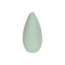Alternative view of GloboStar® Artificial Garden SEYHELLES 21266 Διακοσμητικό Κεραμικό Βάζo Τιρκουάζ Π8 x Μ8 x Υ16cm