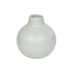 Alternative view of GloboStar® Artificial Garden EMERALD 21279 Διακοσμητικό Κεραμικό Βάζo Τιρκουάζ Π12 x Μ12 x Υ14cm