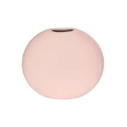 Alternative view of GloboStar® Artificial Garden SICILY 21289 Διακοσμητικό Κεραμικό Βάζo Ροζ Π15 x Μ15 x Υ14cm