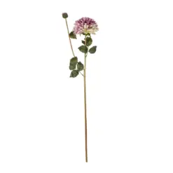 Alternative view of GloboStar® Artificial Garden PURPLE CHRYSANTHEMUM BRANCH 21322 Τεχνητό Διακοσμητικό Μωβ Κλαδί Χρυσάνθεμο Y70cm