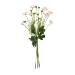 Alternative view of GloboStar® Artificial Garden PINK CANAION FLOWER BOUQUET 21327 Τεχνητό Διακοσμητικό Μπουκέτο Ροζ Κάννα Y60cm