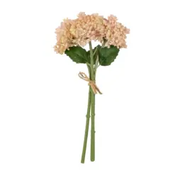 Alternative view of GloboStar® Artificial Garden SALMON PINK HYACINTH BOUQUET 21355 Τεχνητό Διακοσμητικό Μπουκέτο Ροζ Υάκυνθος Y30cm