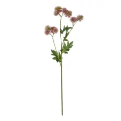 Alternative view of GloboStar® Artificial Garden PURPLE DANDELION BOUQET 21364 Τεχνητό Διακοσμητικό Ταραξάκο Μπουκέτο Y62cm