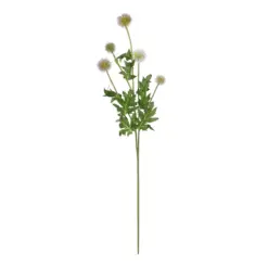 Alternative view of GloboStar® Artificial Garden PURPLE PINK BOUQET 21366 Τεχνητό Διακοσμητικό Ταραξάκο Μπουκέτο Y70cm
