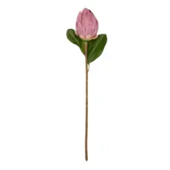 Alternative view of GloboStar® Artificial Garden PINK EMPERORS FLOWER BRANCH 21388 Τεχνητό Διακοσμητικό Κλαδί Emperors Flower Ροζ Y70cm