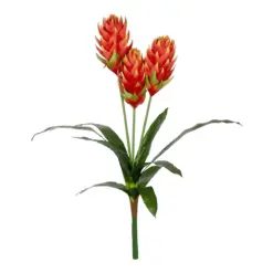 Alternative view of GloboStar® Artificial Garden RED MOON PEACH BRANCH 21391 Τεχνητό Διακοσμητικό Κόκκινο Κλαδί Άνθος Ροδάκινου Y70cm