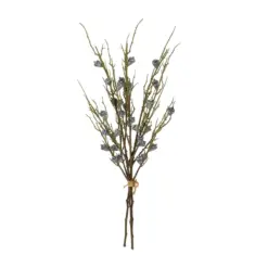 Alternative view of GloboStar® Artificial Garden GREEN EUCALYPTUS FRUIT BOUQET 21431 Tεχνητό Διακοσμητικό Μπουκέτο Ευκάληπτος Πράσινο Y62cm
