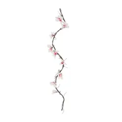Alternative view of GloboStar® Artificial Garden MAGNOLIA FLOWER VINE 21470 Τεχνητό Διακοσμητικό Κλαδί Μανόλιας Y185cm