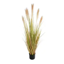Alternative view of GloboStar® Artificial Garden PAMPAS GRASS 21477 Τεχνητό Διακοσμητικό Φυτό Παμπας Υ120cm