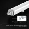 V‑TAC TK‑Series LED Waterproof 18W 2160lm 4000K 60cm IP65 6yrs Wty – V-TAC 233916VT