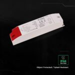 V‑TAC 24249VT Τροφοδοτικό LED Πλαστικό 36W 24V 1.5A Λευκό IP44 160×41×30