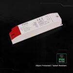 V‑TAC 24250VT Τροφοδοτικό LED Πλαστικό 60W 24V 2.5A Λευκό IP44 220×41×30