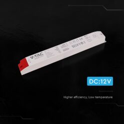 V‑TAC 24272VT Τροφοδοτικό LED Πλαστικό 300W 12V 25A Λευκό IP44 353×57×35
