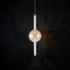 V-TAC 24284VT Κρεμαστό LED Φωτιστικό 8W 1100 lm 3000K Μελί+Λευκό – 150×1870 mm