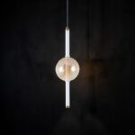 V-TAC 24284VT Κρεμαστό LED Φωτιστικό 8W 1100 lm 3000K Μελί+Λευκό – 150×1870 mm
