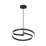 V-TAC 24289VT Κρεμαστό LED Φωτιστικό 25W 3250lm 4000K Μαύρο Ματ – 400×60 mm
