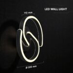 V‑TAC 24290 22W LED Διακοσμητικό Φωτιστικό Τοίχου – 300×110mm – 4000K – Μαύρο
