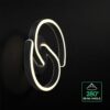 V‑TAC 24290 22W LED Διακοσμητικό Φωτιστικό Τοίχου – 300×110mm – 4000K – Μαύρο