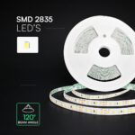 LED Ταινία 8W 800lm 4000K 2835 120LED/m 24V Ultra Long 20m – V-TAC 24321VT