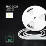 V‑TAC 24330VT LED Neon Ταινία 9W 755lm 4000K IP65 24V – (10m Ρολό)