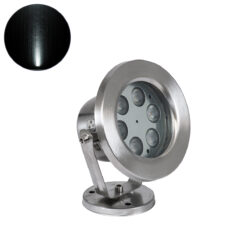 Alternative view of GLOBOSTAR® UNDERWATER-DEDY 90427 Υποβρύχιο Επιφανειακό Σποτ για Σιντριβάνια/Πισίνες LED 6W 600lm 30° DC 24V Αδιάβροχο IP68 Ψυχρό Λευκό 6000K Dimmable - Ανοξείδωτο Ατσάλι 304 - Μ12 x Π7.5 x Υ14.5cm - 3 Χρόνια Εγγύηση
