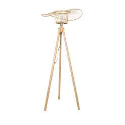Alternative view of GLOBOSTAR® POPPY 01987 Boho Επιδαπέδιο Φωτιστικό με Ντουί 1 x E27 AC 220-240V IP20 - Μπεζ - Μ58 x Π58 x Υ138cm