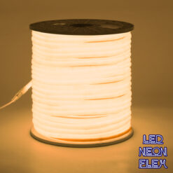 Alternative view of GLOBOSTAR® NEOTUBE 70592 Ταινία Neon Flex LED 12W/m 840lm/m 360° DC 220-240V Αδιάβροχο IP65 120 x SMD2835 Chip/m Θερμό Λευκό 2700K Dimmable - Sanan SMD Chip - Μ100 x Π1.3 x Υ1.3cm - 3 Χρόνια Εγγύηση