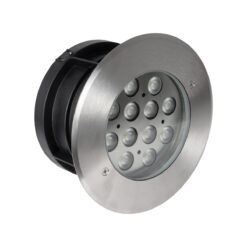Alternative view of GLOBOSTAR® UNDERWATERTUNI 90420 Υποβρύχιο Χωνευτό Σποτ για Σιντριβάνια/Πισίνες LED 12W 1080lm 30° DC 24V Αδιάβροχο IP68 Θερμό Λευκό 2700K Dimmable - Bridgelux SMD Chip - Ανοξείδωτο Ατσάλι SS304 - Μ18 x Π18 x Υ11cm / Q17.5cm - 3 Χρόνια Εγγύηση