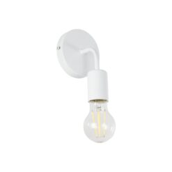 Alternative view of GLOBOSTAR® DON 01397 Vintage Φωτιστικό Τοίχου - Απλίκα με Ντουί 1 x E27 AC 220-240V IP20 - Λευκό - Μ10 x Π7 x Υ16cm