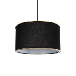 Alternative view of GLOBOSTAR® LOFTY 204-0092 Μοντέρνο Κρεμαστό Φωτιστικό Οροφής με Ντουί 1 x E27 AC 220-240V IP20 - Μαύρο - Μ37 x Π37 x Υ21cm