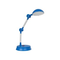 Alternative view of GLOBOSTAR® MICHEL 202-0063 Μοντέρνο Επιτραπέζιο Φωτιστικό Γραφείου LED 6W 540lm 120° AC 220-240V IP20 Ψυχρό Λευκό 6000K - Lumileds SMD Chip - Μπλε - Μ15 x Π15 x Υ51cm - 2 Χρόνια Εγγύηση