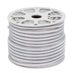 GLOBOSTAR® NEOVALE 70578 Ταινία Neon Flex LED 18W/m 900lm/m 120° DC 220-240V Αδιάβροχο IP65 60 x SMD5050 Chip/m Πολύχρωμο RGB Dimmable – Sanan SMD Chip – Μ100 x Π0.8 x Υ1.6cm – 3 Χρόνια Εγγύηση