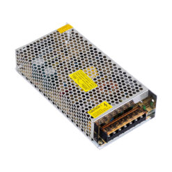 Alternative view of GloboStar® 73091 Μεταλλικό Τροφοδοτικό PELV TRIAC DIMMABLE για Προϊόντα LED 200W 16.66A - AC 220-240V σε DC από 0.5V (0%) σε 12V (100%) - IP20 L20 x W9 x H4.5cm - 3 Χρόνια Εγγύηση