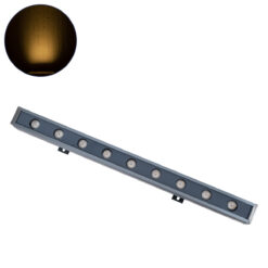 Alternative view of GLOBOSTAR® WASHERMARGO 90172 Μπάρα Φωτισμού Wall Washer LED 9W 990lm 30° DC 24V Αδιάβροχο IP65 Θερμό Λευκό 2700Κ Dimmable - Bridgelux SMD Chip - Γκρι Ανθρακί - Μ50 x Π4 x Υ5cm - 3 Χρόνια Εγγύηση