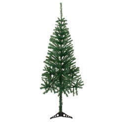 Alternative view of GloboStar® Crazy Christmas Χριστουγεννιάτικο Δέντρο SantaClaus Φ65 x Υ150εκ Πράσινο με Πλαστική Βάση