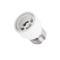Alternative view of GLOBOSTAR® ADAPTOR 78973 Αντάπτορας/Μετατροπέας από Ντουί E27 σε GU10 IP20 - Μ3 x Π3 x Υ5cm