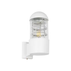 Alternative view of GLOBOSTAR® NEWI 01418 Μοντέρνο Φωτιστικό Τοίχου - Απλίκα με Ντουί 1 x E27 AC 220-240V IP20 - Λευκό - Μ11 x Π17 x Υ25cm