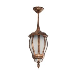 Alternative view of GLOBOSTAR® VERDI 203-0234 Vintage Φωτιστικό Οροφής με Ντουί 1 x E27 AC 220-240V IP44 - Χάλκινο - Μ18 x Π18 x Υ33cm