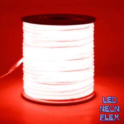 Alternative view of GLOBOSTAR® NEOTUBE 70593 Ταινία Neon Flex LED 12W/m 600lm/m 360° DC 220-240V Αδιάβροχο IP65 120 x SMD2835 Chip/m Κόκκινο Dimmable - Sanan SMD Chip - Μ100 x Π1.3 x Υ1.3cm - 3 Χρόνια Εγγύηση