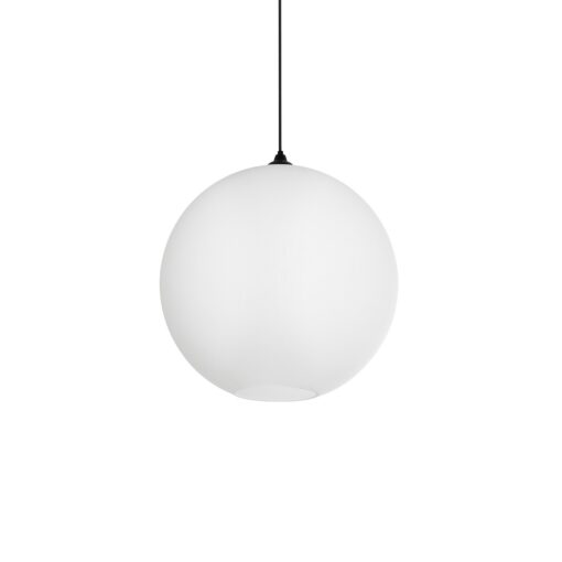 GLOBOSTAR® GABIA 206-0002 Μοντέρνο Κρεμαστό Φωτιστικό Οροφής με Ντουί 1 x E27 AC 220-240V IP20 – Λευκό – Μ40 x Π40 x Υ42cm