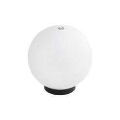 Alternative view of GLOBOSTAR® AGROS 61594 Φωτιστικό Κήπου με Ντουί 1 x E27 AC 220-240V Αδιάβροχο IP65 - Λευκό & Μάυρο - Μ20 x Π20 x Υ22cm