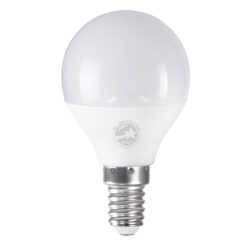 Alternative view of GLOBOSTAR® SPHERE 60015 Λάμπα E14 G45 LED 6W 600lm 260° AC 220-240V IP20 Ψυχρό Λευκό 6000K - Lumileds SMD Chip - Λευκό Γαλακτερό - Μ4.5 x Π4.5 x Υ7.8cm - 3 Χρόνια Εγγύηση