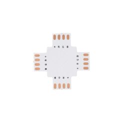Alternative view of GLOBOSTAR® STRIPCON 70709 + Σύνδεσμος για Ταινία LED RGB 10mm σε 10mm IP20 - Λευκό - Μ3 x Π3 x Υ0.1cm