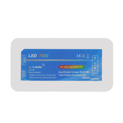Alternative view of Ασύρματος LED RGB Controller με Χειριστήριο Τοίχου Αφής 2.4G RF 12v (432w) - 24v (864w) DC για Τρία Group GloboStar 04053