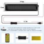 GLOBOSTAR® MATRIX GLB-106-0002 Εύκαμπτη Κυλιόμενη Ψηφιακή Επιγραφή 37.4×9.2cm P5 64×16 Pixel LED 10W DC 5V 2A με USB 2.0 Αδιάβροχο IP65 Πολύχρωμο RGB – Bluetooth Control μέσω iPIXEL APP – Μ37.4 x Π0.2 x Υ9.2cm – 2 Χρόνια Εγγύηση