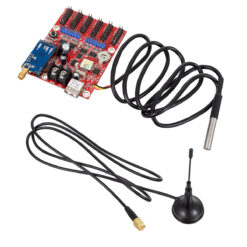 Alternative view of GloboStar® 90389 Ασύρματος Controller WiFi TF-M6UW-6 με Είσοδο USB και Αισθητήρα Θερμοκρασίας με 6 Εξόδους HUB για Μονόχρωμη Κυλιόμενη Πινακίδα LED