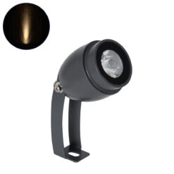 Alternative view of GLOBOSTAR® TREEGAL 90461 Φωτιστικό Σποτ για Φυτά - Δέντρα με Βάση Μπετού & Κορμού LED 3W 330lm 15° DC 24V Αδιάβροχο IP67 Θερμό Λευκό 2700K Dimmable - Bridgelux SMD Chip - Γκρι Ανθρακί - Μ5 x Π5 x Υ14.7cm - 3 Χρόνια Εγγύηση