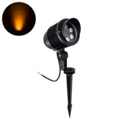 Alternative view of GloboStar® TREELIGHT-LINA 90650 Σποτ Φωτισμού Ειδικό για Φυτά - Δέντρα με Βάση Κήπου / Καρφωτό LED 6W 630lm 30° DC 24V Αδιάβροχο IP65 Μ10.5 x Π18 x Υ40cm Αρχιτεκτονικό Πορτοκαλί 2200K - Γκρι Ανθρακί - 3 Years Warranty